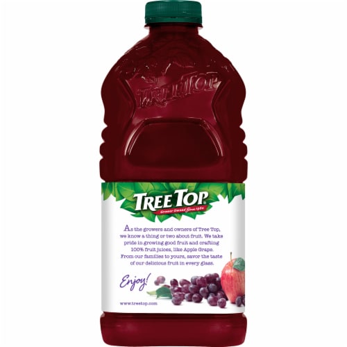 Tree Top® Apple Grape 100% Juice Perspective: back