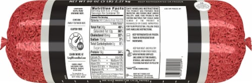 Standard Pride® 73% Lean Ground Beef Perspective: back