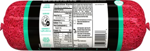 Standard Pride® 80% Lean Ground Beef Perspective: back