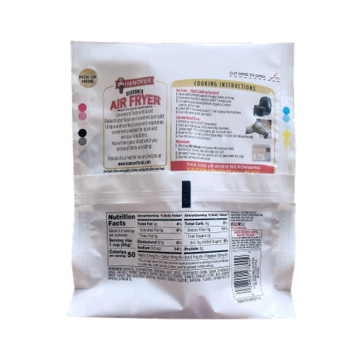 Hanover® Air Fry Seasoned South Western Style Broccoli Perspective: back