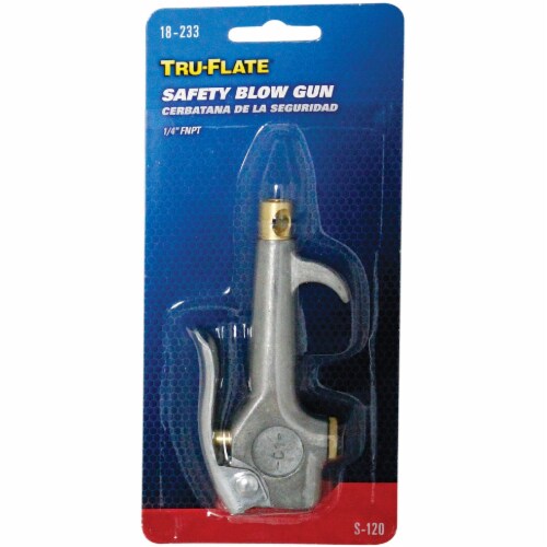 Tru-Flate 150 PSI 1/4 In. Heavy-Duty Die Cast Blow Gun 18-233 Perspective: back
