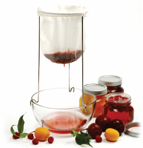 Norpro Jelly Strainer - White Perspective: back