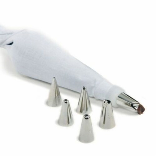 Norpro Cake and Pastry Decorating Set - White Perspective: back
