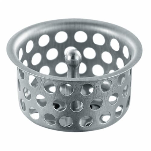Plumbcraft® Basin Sink and Faucet Strainer Cup Perspective: back
