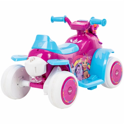 Huffy My Little Pony 6V Battery Powered RideOn Bubble Mini Quad