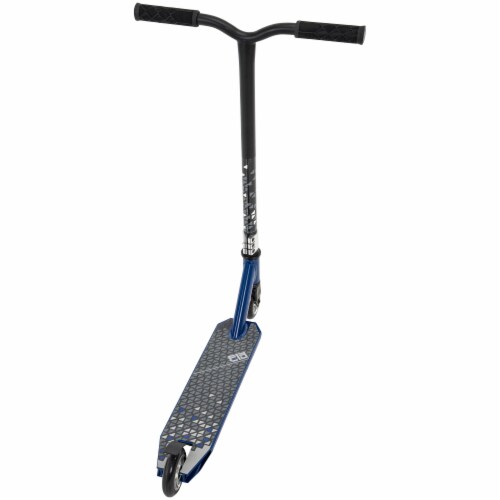 Huffy Pro Elite Kid's Inline Scooter - Blue Perspective: back