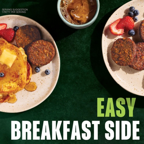 MorningStar Farms Veggie Breakfast Maple Flavored Meatless Sausage Patties Perspective: back