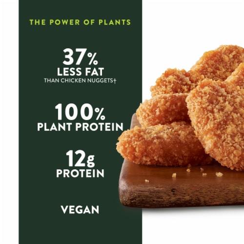 MorningStar Farms® BBQ Vegan Chicken Nuggets Perspective: back