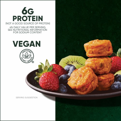 MorningStar Farms® Original Veggie Breakfast Bites with Vegan Egg and Sausage Perspective: back