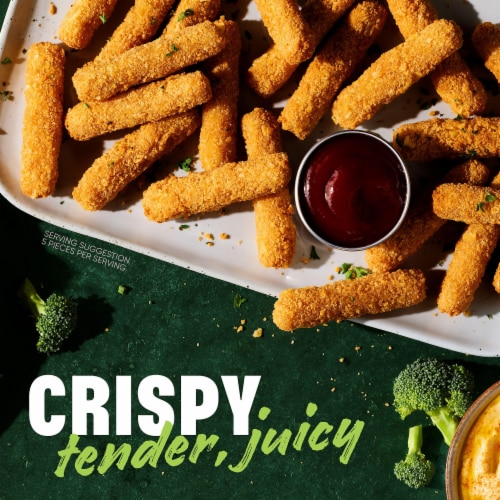 MorningStar Farms® Pringles Original Flavor Plant Based Chik'n Fries Perspective: back