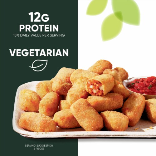 MorningStar Farms® Pepperoni Vegetarian Pizza Bites Perspective: back