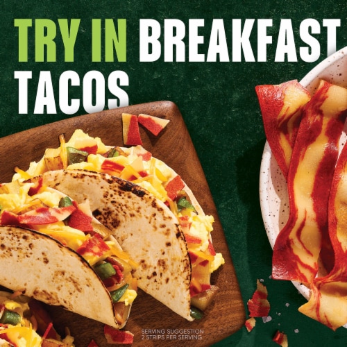 MorningStar Farms Veggie Breakfast Original Meatless Bacon Strips Perspective: back