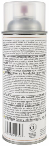 Mod Podge Clear Acrylic Aerosol Sealer-12oz Matte Perspective: back