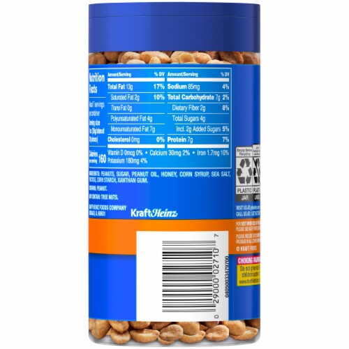 Planters® Honey Roasted Peanuts Perspective: back