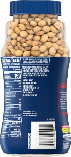 Planters® Salted Dry Roasted Peanuts Perspective: back