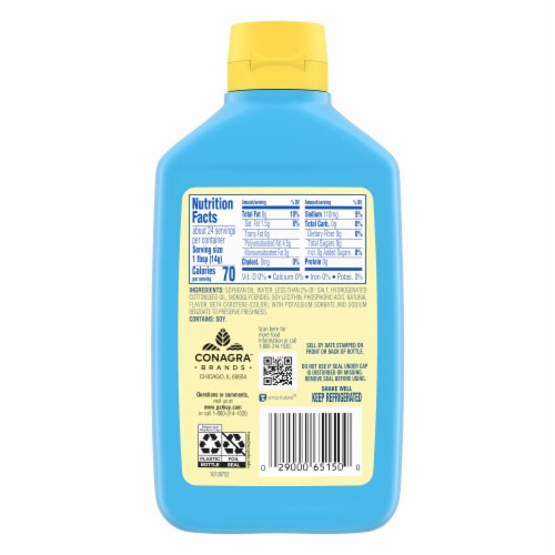 Parkay® Fresh & Creamy Squeeze Margarine Spread Perspective: back