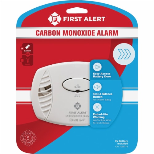 First Alert™ Carbon Monoxide Alarm Perspective: back