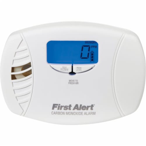 First Alert™ Electrochemical 1039746 Carbon Monoxide Alarm Perspective: back