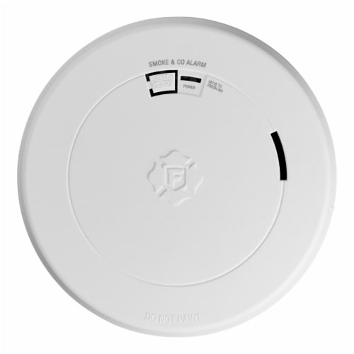First Alert® 2-In-1 10-Year Battery Photoelectric Smoke & Carbon Monoxide Alarm Perspective: back