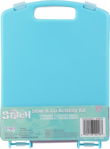 Disney Stitch™ Stow & Go Activity Kit Perspective: back