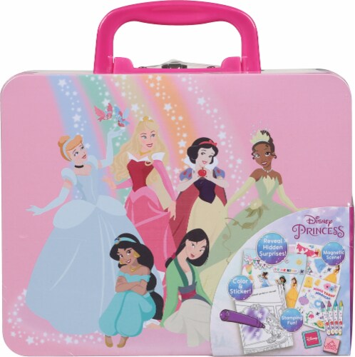 Disney Princess Make Today Magical Activity Kit Tin Perspective: back
