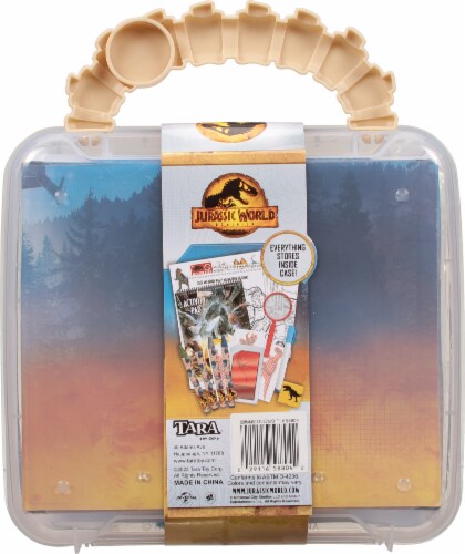 Jurassic Wolrd Activity Set Perspective: back