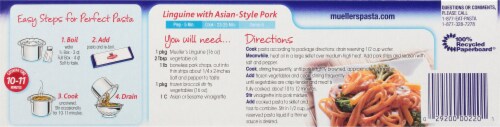 Mueller's® Dry Linguine Perspective: back