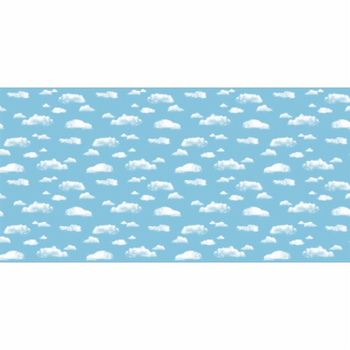 Pacon Fadeless Designs Bulletin Board Paper, Clouds, 48  X 50 Ft Roll 56465 Perspective: back