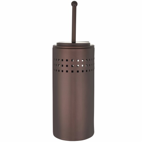 Toilet Brush and Plunger Set Toilet Plunger Toilet Brush Combo Oil Rubbed Bronze Perspective: back