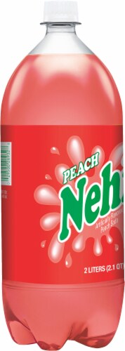 Nehi Peach Soda Bottle Perspective: back