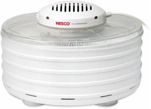 Nesco Snackmaster Express Food Dehydrator - White Perspective: back