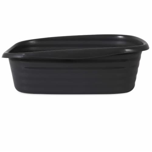 Arm & Hammer Wave Pan Medium Cat Litter Box Perspective: back