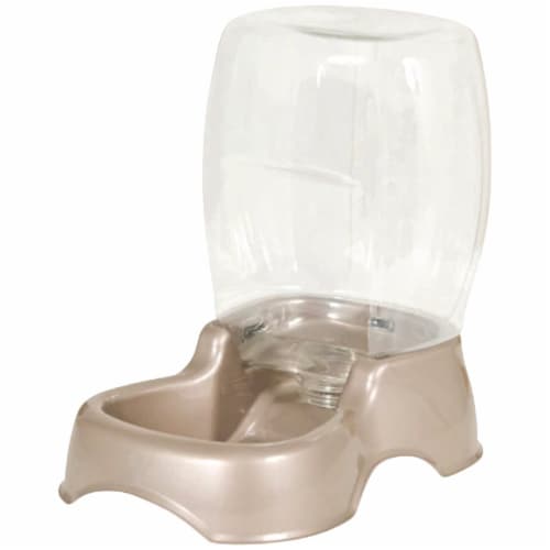 Mammoth® Automatic Pet Cafe Waterer - Tan Perspective: back