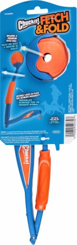 Chuckit Fetch & Fold Launcher Med Ball Perspective: back