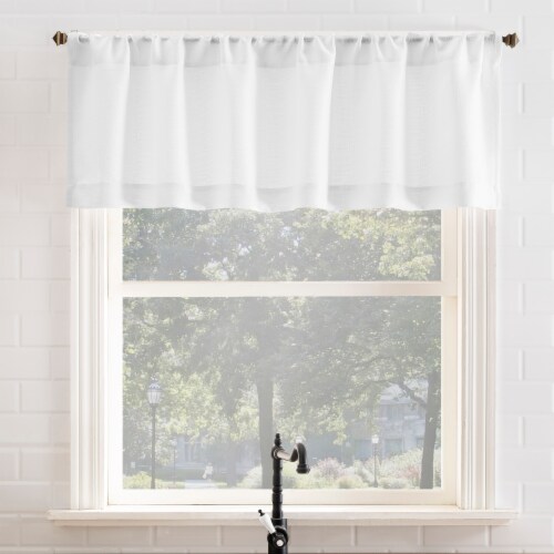 No. 918 Rocklin Window Panels - White Perspective: back