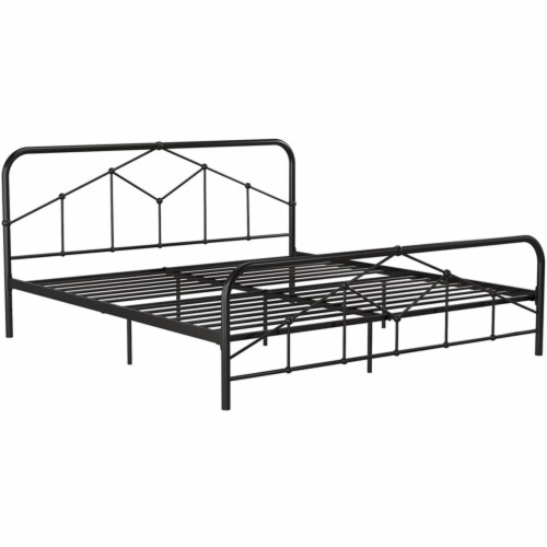 Francis farmhouse metal platform on sale bed
