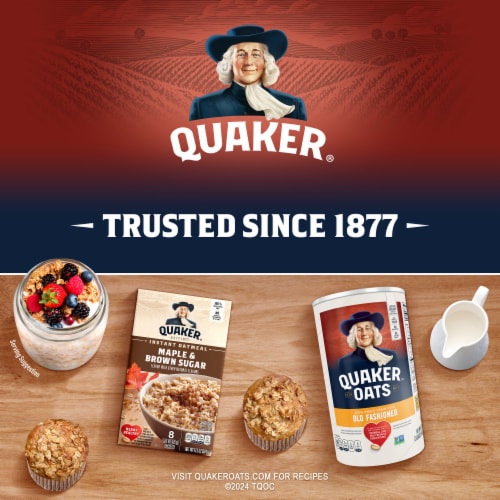 Quaker® Old Fashioned Oats Perspective: back