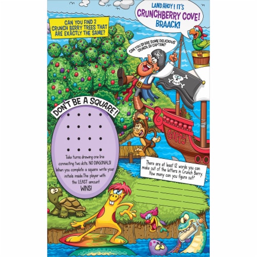 Cap'n Crunch's Crunch Berries Cereal Perspective: back