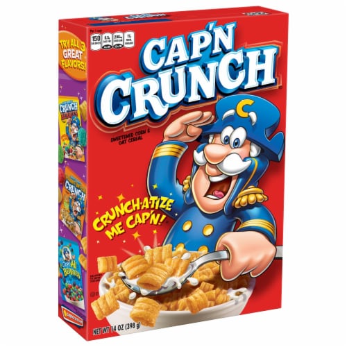 Cap'n Crunch Cereal Perspective: back