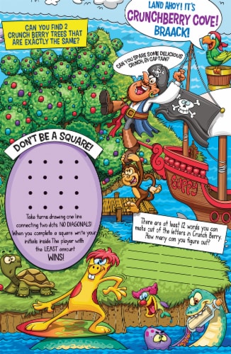 Cap'n Crunch's Crunch Berries® Sweetened Corn & Oat Cereal Perspective: back
