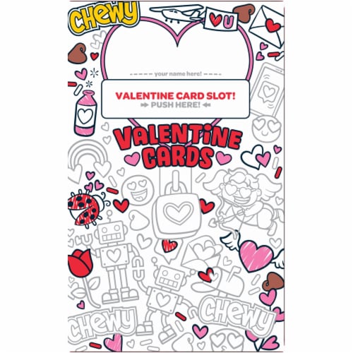Quaker Chewy® Minis Chocolate Chip Valentine Granola Bars Perspective: back