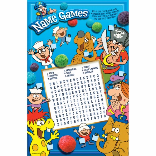 Cap'n Crunch's Oops! All Berries® Cereal Perspective: back