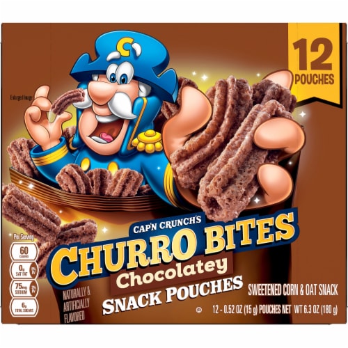 Cap'N Crunch's Chocolatey Churro Bites Perspective: back