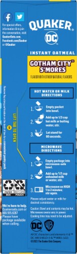 Quaker® S'mores Instant Oatmeal Perspective: back