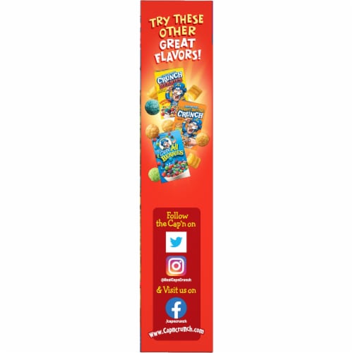Cap'n Crunch® Giant Size Cereal Perspective: back