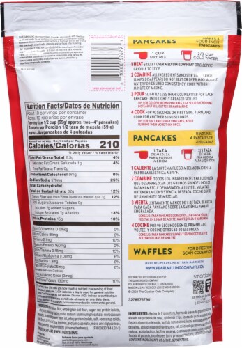 Pearl Milling™ Company Protein Buttermilk Pancake Mix Perspective: back