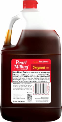 Pearl Milling Company™ Original Syrup Perspective: back