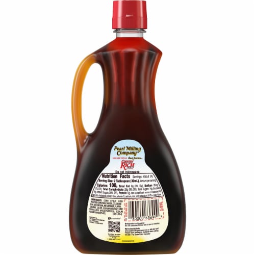 Pearl Milling Company Country Rich Syrup Perspective: back