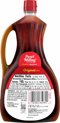 Pearl Milling Company™ Original Syrup Perspective: back