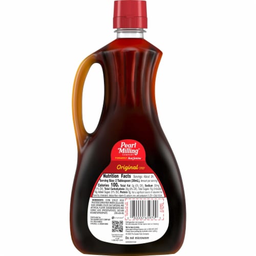 Pearl Milling Company™ Original Syrup Perspective: back